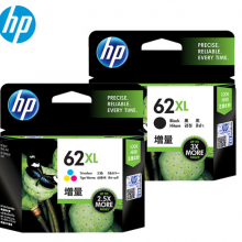 惠普（HP） 62号 原装墨盒(适用于HPOJ 200/258 移动打印机） 62XL大容量套装